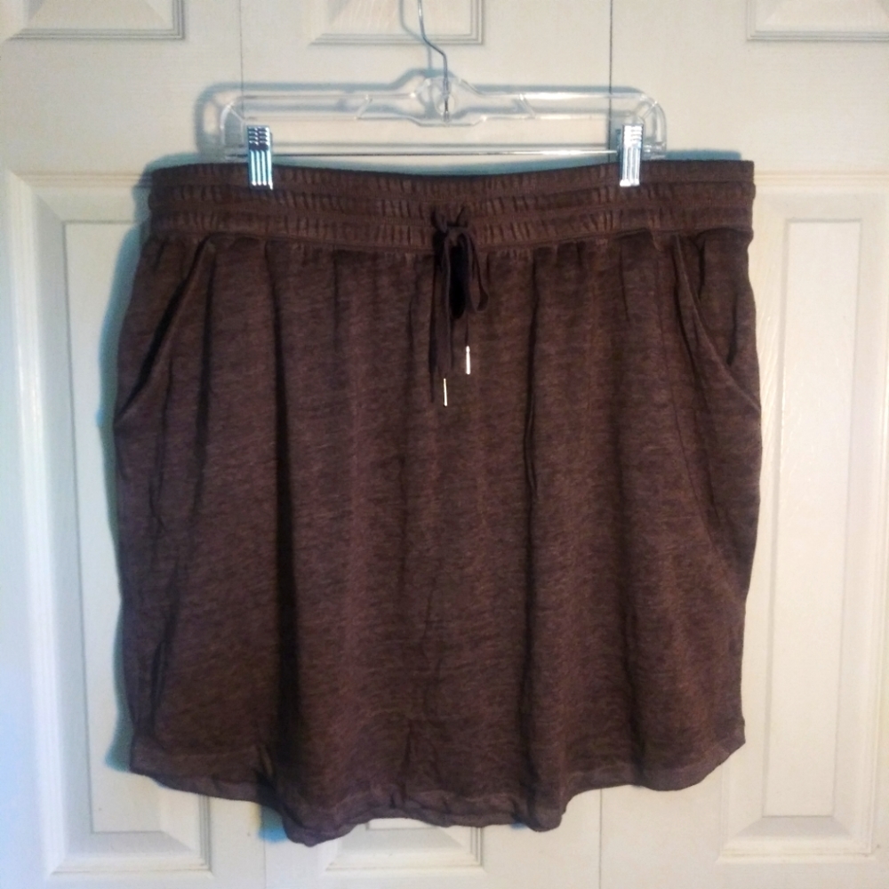 Maurices stretchy drawstring skirt 1X